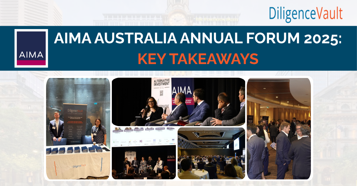 DiligenceVault - AIMA Australia Forum Key Takeaways