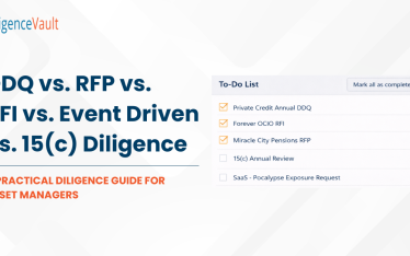 Diligence Guide for Asset Managers Blog